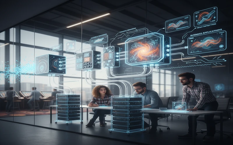Machine learning pipeline architecture showing data flow from casino operations through feature engineering to predictive models and business applications